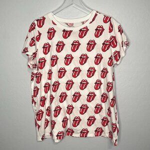 Torrid The Rolling Stones Logo T-Shirt Top 1 1X 14/16